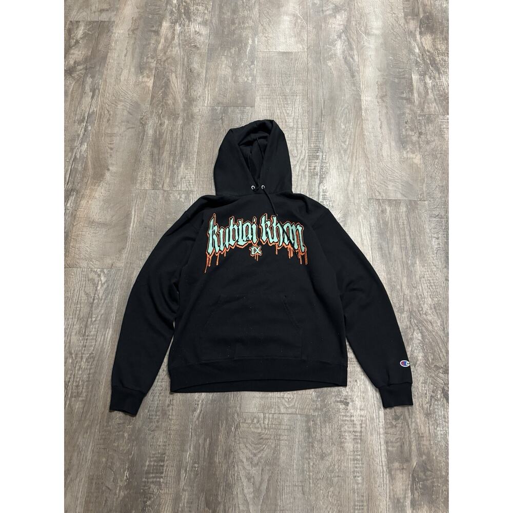 Kublai Khan TX "Khan is King" tour hoodie￼